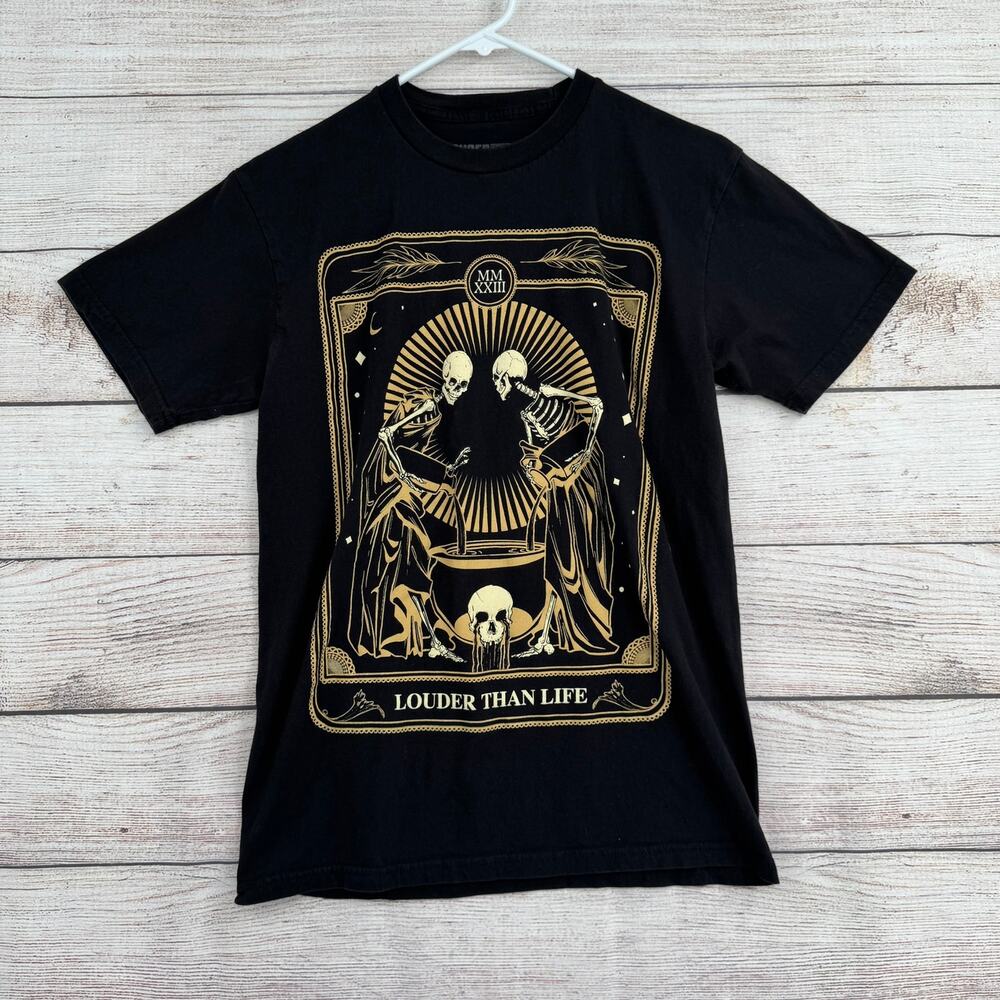 Louder Than Life Festival 2023 Concert T-Shirt Adult L Black Foo Fighters Tool